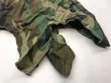 Load image into Gallery viewer, Original US Army Vietnam War Era M1 Camo Helmet Cover - Local Find - Combat Worn - The Militaria Shop