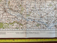 Load image into Gallery viewer, Original WW2 British Army OS Map of Great Britain - Debry - The Militaria Shop