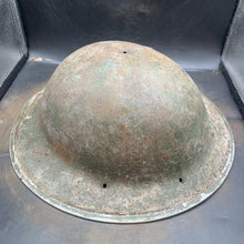 Load image into Gallery viewer, Original WW2 British Army Mk2 "Brodie" Combat Helmet - The Militaria Shop