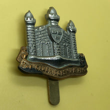Load image into Gallery viewer, Original WW2 British Army Cap Badge - The Cambridgeshire Regiment - The Militaria Shop