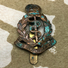Load image into Gallery viewer, Genuine British Army Cap Badge - Royal Army Medical Corps - The Militaria Shop