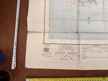 Load image into Gallery viewer, Original WW2 British Army RAF Navy Base Map of South Wales - Swansea & Cardiff - The Militaria Shop