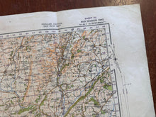 Load image into Gallery viewer, Original WW2 British Army GSGS OS Map of Great Britain - Bishop's Castle - The Militaria Shop