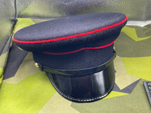 Charger l'image dans la galerie, Original British Army Royal Engineers Peaked Cap - 54cm - The Militaria Shop
