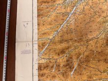 Load image into Gallery viewer, Original WW2 British Army RAF Navy Base Map of Scotland - The Eastern Highlands - The Militaria Shop