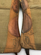 Load image into Gallery viewer, Original WW2 British Army 37 Pattern Despatch Riders High Sided Spats 1942 Dated - The Militaria Shop