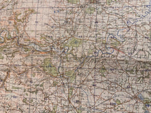 Load image into Gallery viewer, Original WW2 British Army GSGS OS Map of Great Britain - Wrexham & Oswestry - The Militaria Shop