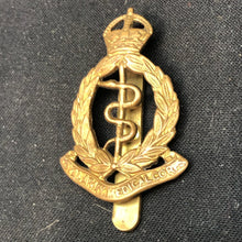 Load image into Gallery viewer, Original WW2 British Army Cap Badge - Royal Army Medical Corps - The Militaria Shop