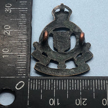 Load image into Gallery viewer, Original WW2 British Army Collar Badge - RAOC Ordnance Corps - Officers Bronze - The Militaria Shop