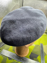 Charger l'image dans la galerie, Original British Army Logistics Corps Beret with Badge - Size 58cm - The Militaria Shop