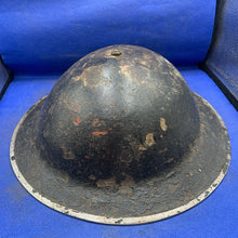 Load image into Gallery viewer, Genuine WWII WW2 British Army Combat Helmet with Liner - The Militaria Shop