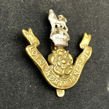 Load image into Gallery viewer, Original WW2 British Army Cap Badge - Loyal Regiment (North Lancashire) - The Militaria Shop
