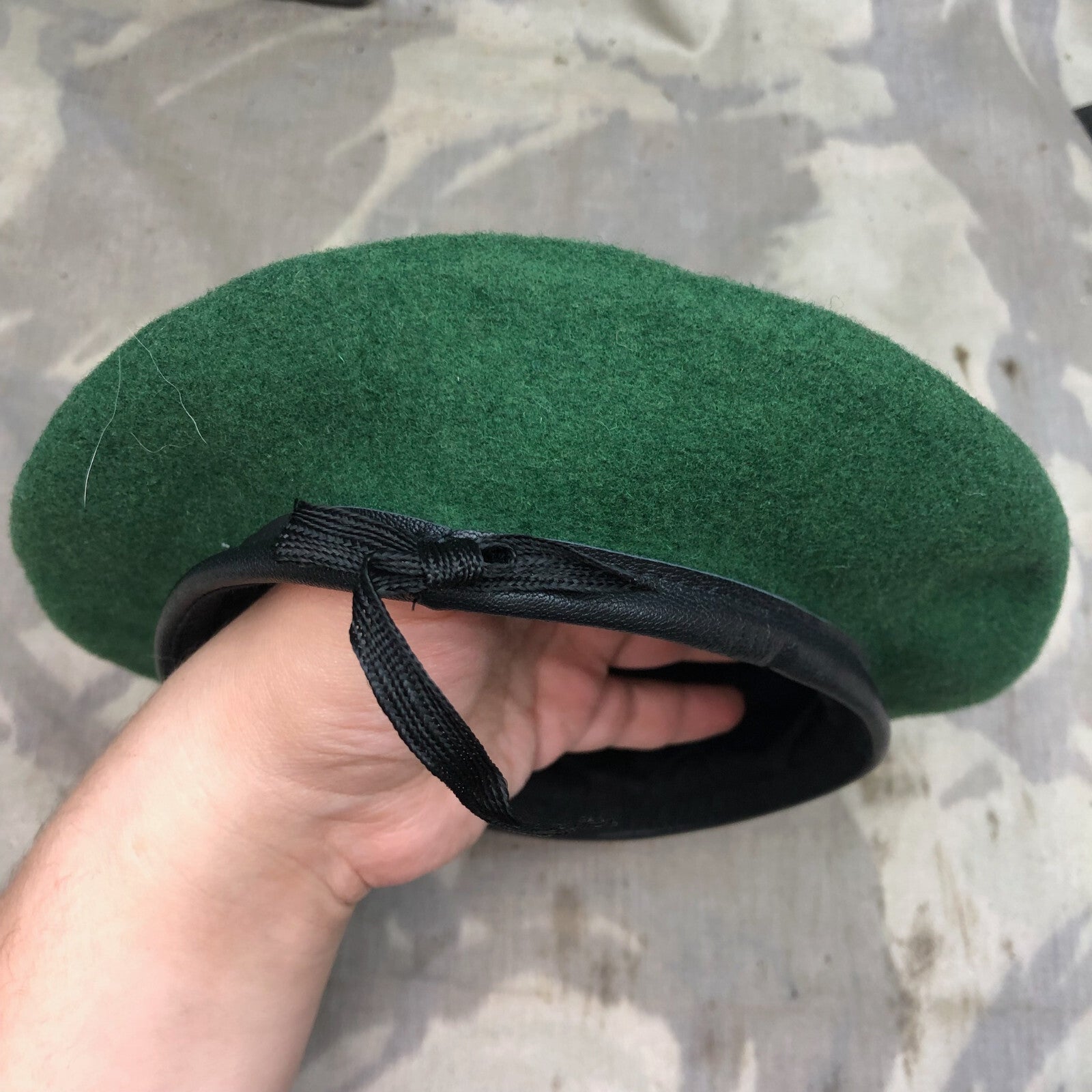 Genuine British Army Forces Beret - Adjutant Generals Corps - Size 55 - The Militaria Shop