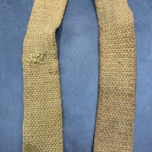 Load image into Gallery viewer, Original WW2 British Army Helmet Late Pattern Elasticated Chinstrap - The Militaria Shop