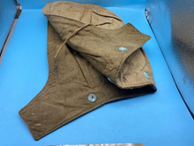 Lade das Bild in den Galerie-Viewer, Original WW2 British Army Tank 'Pixie' Suit Hood with Brass Poppers - The Militaria Shop