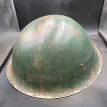 Load image into Gallery viewer, Original WW2 British/Canadian Army Mk3 "Turtle" Combat Helmet - The Militaria Shop