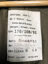 Charger l'image dans la galerie, Grade 1 Used British Army No.2 Dress Uniform Jacket - Size 170/108/92 - The Militaria Shop