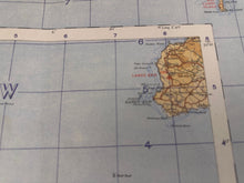 Load image into Gallery viewer, Original WW2 British Army RAF Navy Base Map of England - Devon - Plymouth - The Militaria Shop