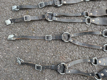 Lade das Bild in den Galerie-Viewer, Original German Army Leather Equipment Y-Straps - The Militaria Shop