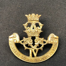 Load image into Gallery viewer, Original British Army WW1 / WW2 Princess Louise Dragoon Guards Cap Badge - The Militaria Shop