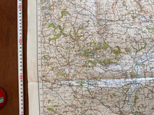 Load image into Gallery viewer, Original WW2 British Army OS Map of Great Britain - Debry - The Militaria Shop