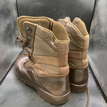 Charger l'image dans la galerie, British Army Surplus Brown Leather YDS Combat Patrol Boots - Size UK 9 M - The Militaria Shop