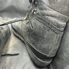 Load image into Gallery viewer, Austrian Army Black Leather Army Combat Boots - Size EU 43 - UK 9 - The Militaria Shop