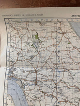 Load image into Gallery viewer, Original WW2 British Army GSGS OS Map of England & Wales - Mouth of the Humber - The Militaria Shop