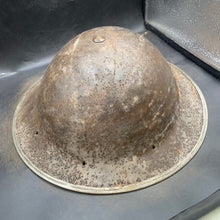 Load image into Gallery viewer, Original WW2 British Army Mk2 "Brodie" Combat Helmet - The Militaria Shop