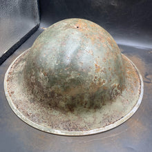 Load image into Gallery viewer, Original WW2 British Army Mk2 "Brodie" Combat Helmet - The Militaria Shop