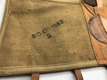 Charger l'image dans la galerie, Original WW2 British Army 37 Pattern Despatch Riders High Sided Spats 1942 Dated - The Militaria Shop