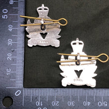 Load image into Gallery viewer, Genuine British Army Intelligence Corps Collar Badges Pair - The Militaria Shop
