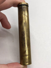 Load image into Gallery viewer, Original WW1 British Army SMLE Lee Enfield Brass Oil Bottle EFD Marked - The Militaria Shop