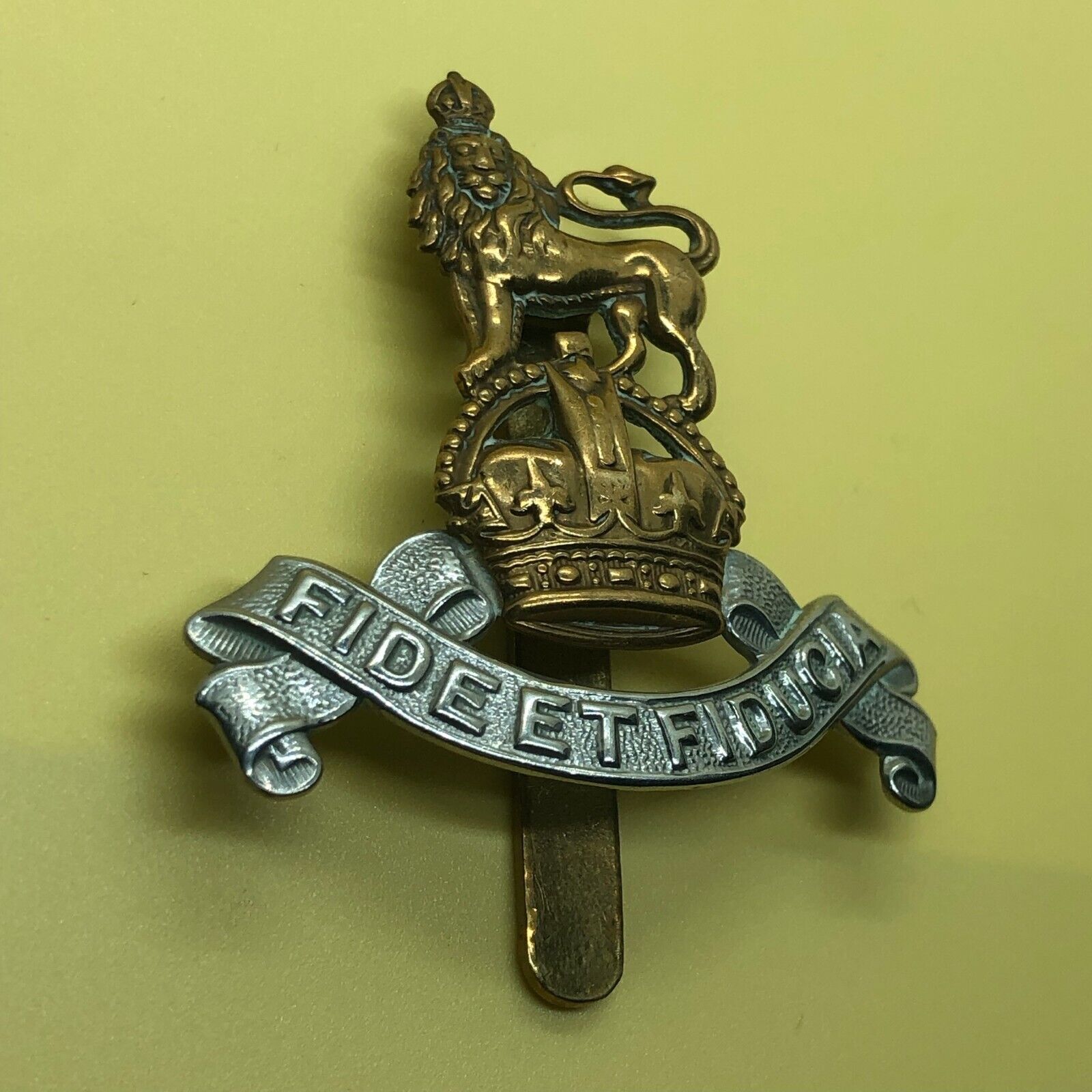 Original British Army Cap Badge - Royal Army Pay Corps - The Militaria Shop