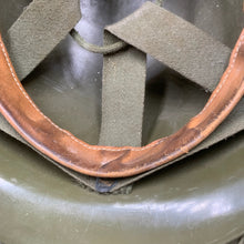 Load image into Gallery viewer, Genuine Dutch Army M53 Euroclone of US M1 Camouflaged Helmet & Liner Set - The Militaria Shop