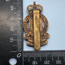 Load image into Gallery viewer, Original British Army Cap Badge - East Lancashire Regiment - The Militaria Shop