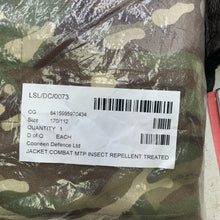 Load image into Gallery viewer, NEW - British Army MTP Camouflaged Combat IR Treated Jacket - Size 170/112 - The Militaria Shop