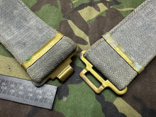 Load image into Gallery viewer, Original British Royal Air Force RAF Blue WW2 37 Pattern Belt - 38" Waist Max - The Militaria Shop