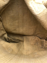 Load image into Gallery viewer, Original WW2 British Army 37 Pattern Large Pack & Strap - Indian Made Bag 1942 - The Militaria Shop