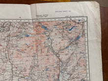 Load image into Gallery viewer, Original WW2 British Army GSGS OS Map of Wales - Portmadoc & Criccieth - The Militaria Shop