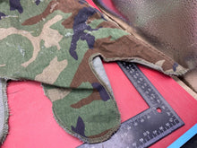Lade das Bild in den Galerie-Viewer, Original US Army M1 Camo Helmet Cover - Vietnam Found - Combat Worn - The Militaria Shop