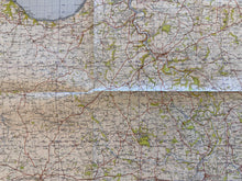Charger l'image dans la galerie, Original WW2 British Army GSGS OS Map of England - Bideford & Bude - The Militaria Shop