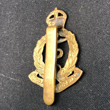Load image into Gallery viewer, Original WW2 British Army Cap Badge - Royal Army Medical Corps - The Militaria Shop