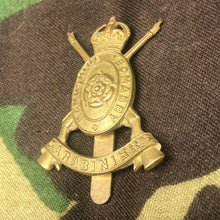 Load image into Gallery viewer, Original WW2 British Army Cap Badge - Hampshire Yeomanry Carabinier - The Militaria Shop