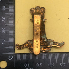 Charger l'image dans la galerie, Original British Army Cap Badge - 11th Prince Albert's Own Hussars - The Militaria Shop