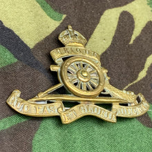 Load image into Gallery viewer, Original WW2 British Army Royal Artillery RA Sweetheart Brooch - The Militaria Shop