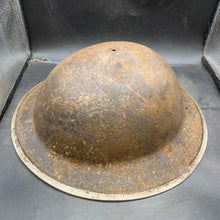 Load image into Gallery viewer, Original British Army WW2 Mk2 Combat Helmet - The Militaria Shop