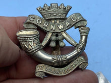 Load image into Gallery viewer, Original Duke of Cornwall's Light Infantry 1st Volunteer Battalion Cap Badge - The Militaria Shop