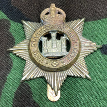 Load image into Gallery viewer, Original British Army The Devonshire Regiment Cap Badge - The Militaria Shop