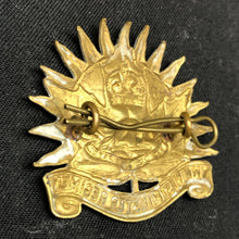 Load image into Gallery viewer, Original WW2 Canadian Army Cap Badge - Royal Westminster Regiment - The Militaria Shop